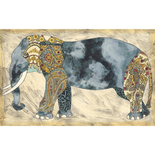 Unique Abstract Elephant Art Wallpaper