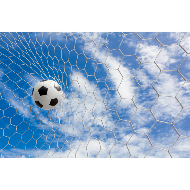 Summer Blue Sky Soccer Goal Wallpaper