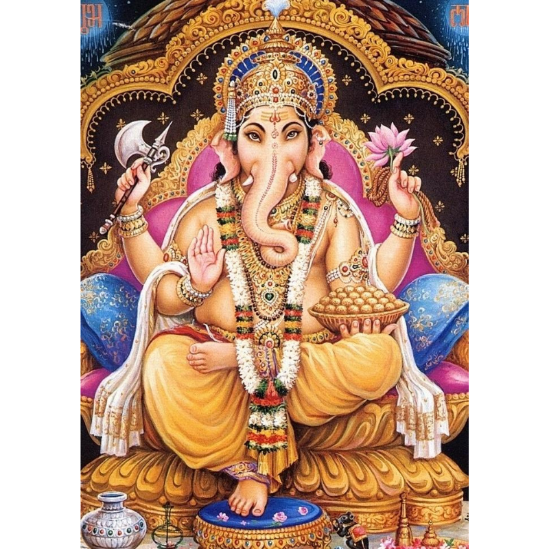 Luxurious Indian God Wallpaper