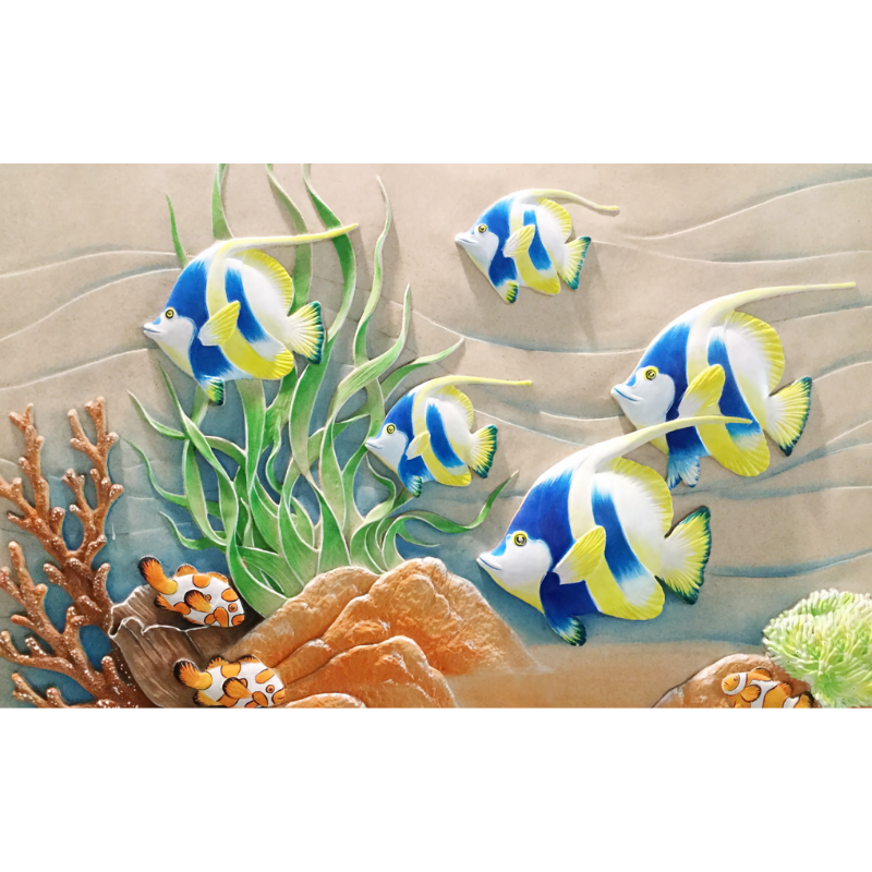 Gorgeous Natural Fish Aquarium Wallpaper