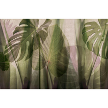 Simplistic Tropical Banana Leaf Wallpaper