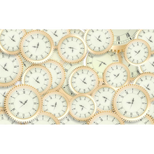 Abstract Watch Clock Face Gear Wallpaper