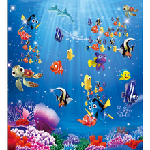 Famous Cartoon School of Fish Wallpaper