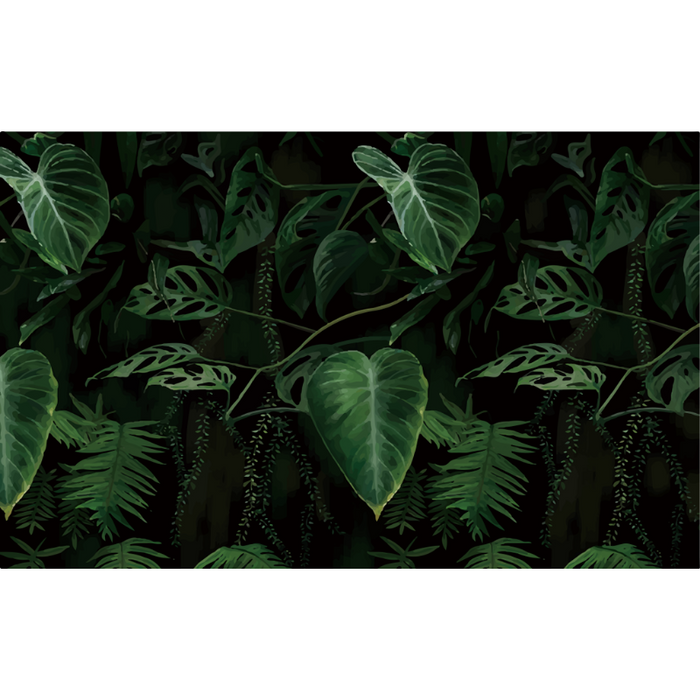 Forest Vine & Banana Leaf Wallpaper