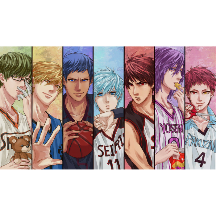 Japanese Anime Series Character Set Wallpaper