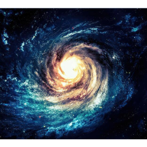 Gorgeous Black Hole Galaxy Space Wallpaper