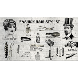 Vintage Hair Stylist Wallpaper