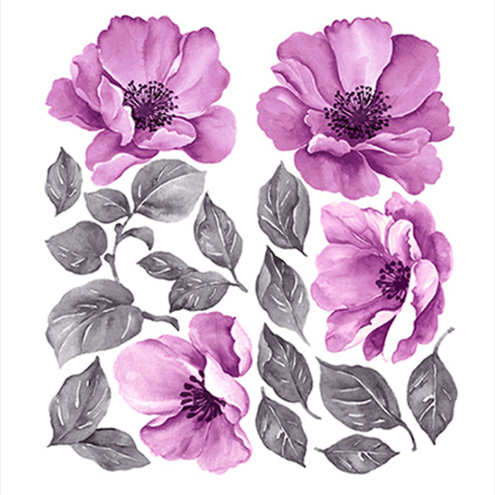 Decoration Nordic Wall Stickers Flowers