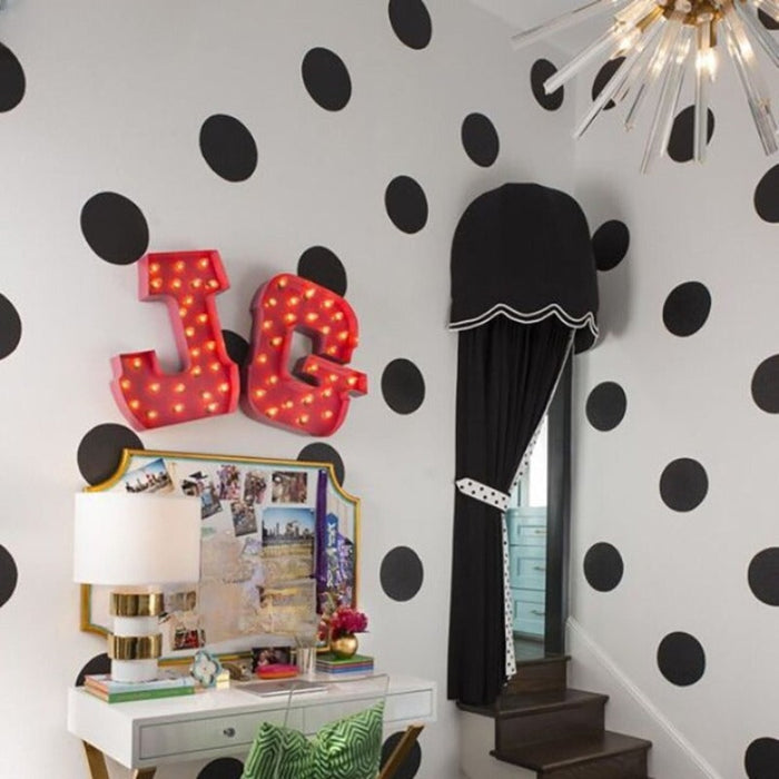 Baby Boy Polka Dot Wall Decals