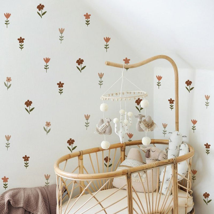 Creative Flowers Wall Stickers