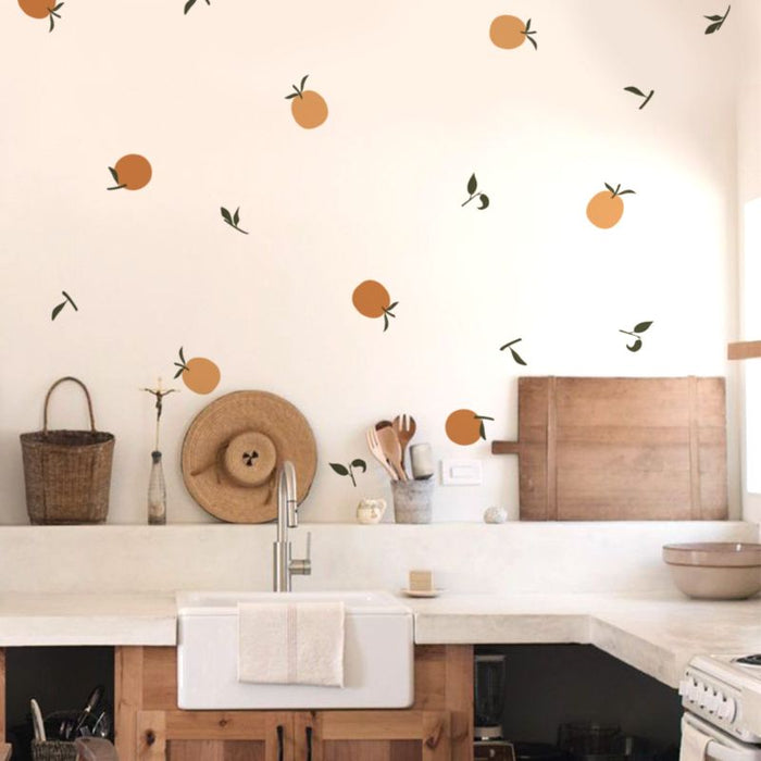 Orange Wall Sticker for Kids Room