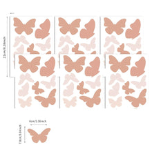 Pink Butterfly Wall Stickers