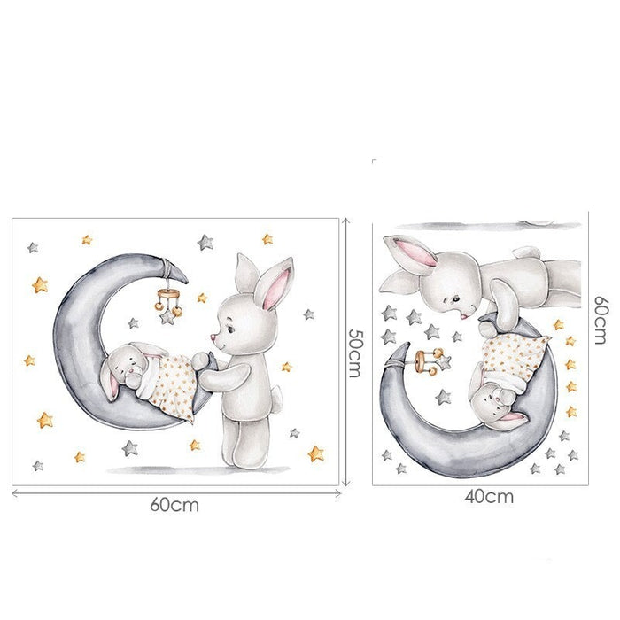 Bunny Good Night Wall Stickers