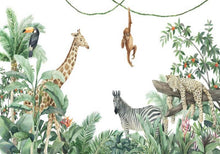 3D Jungle Scene Wallpaper