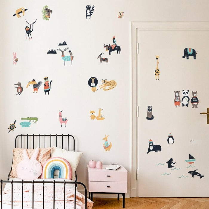 Panda Bear Wall Sticker For Home Decor