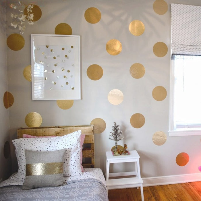 Big Circle Polka Dots Wall Sticker