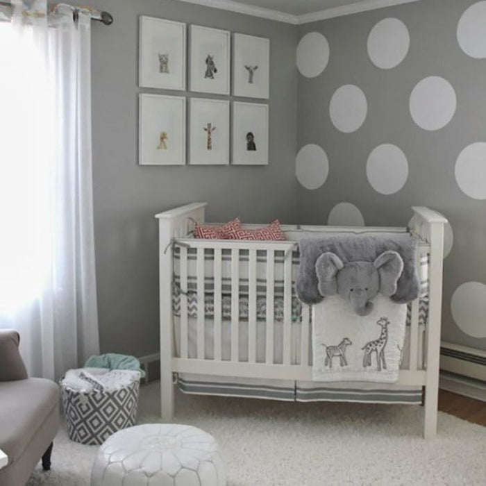 Big Circle Polka Dots Wall Sticker