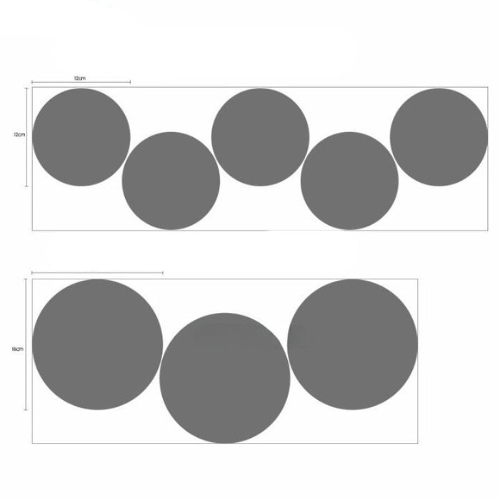 Big Circle Polka Dots Wall Sticker