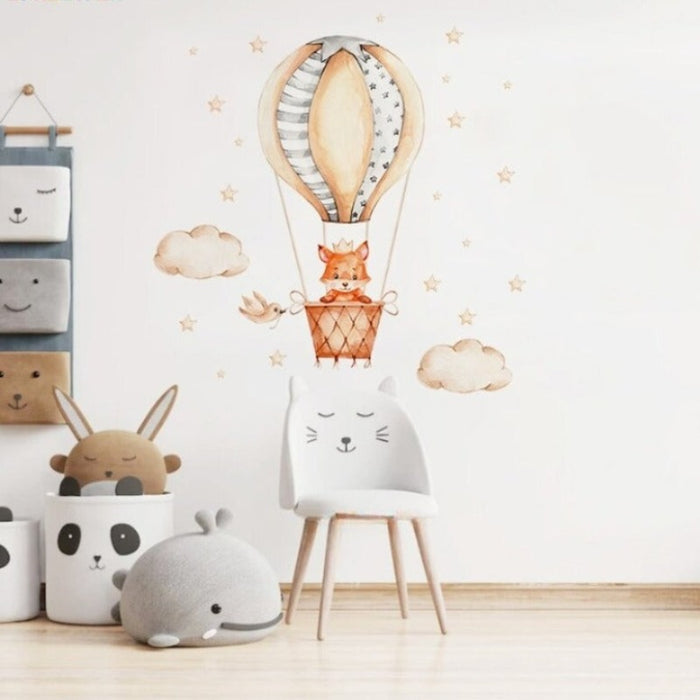 Cartoon Animal Fox Wall Sticker