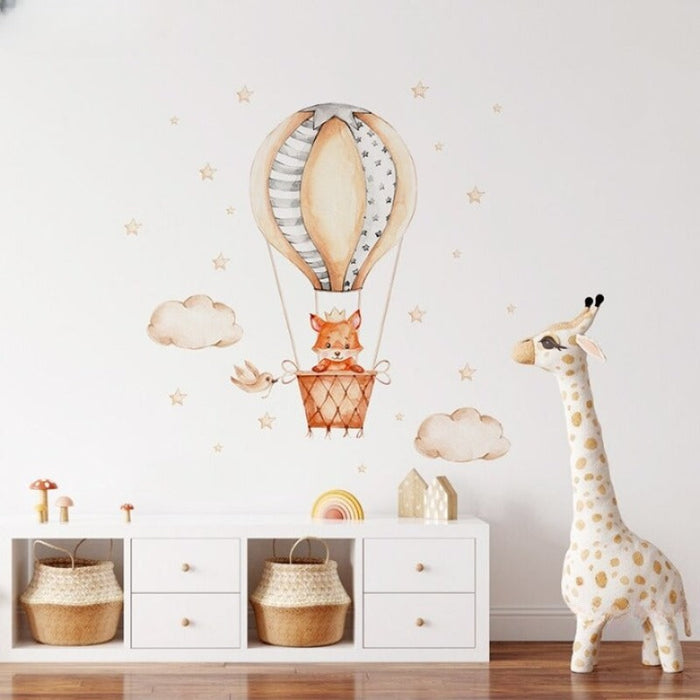 Cartoon Animal Fox Wall Sticker