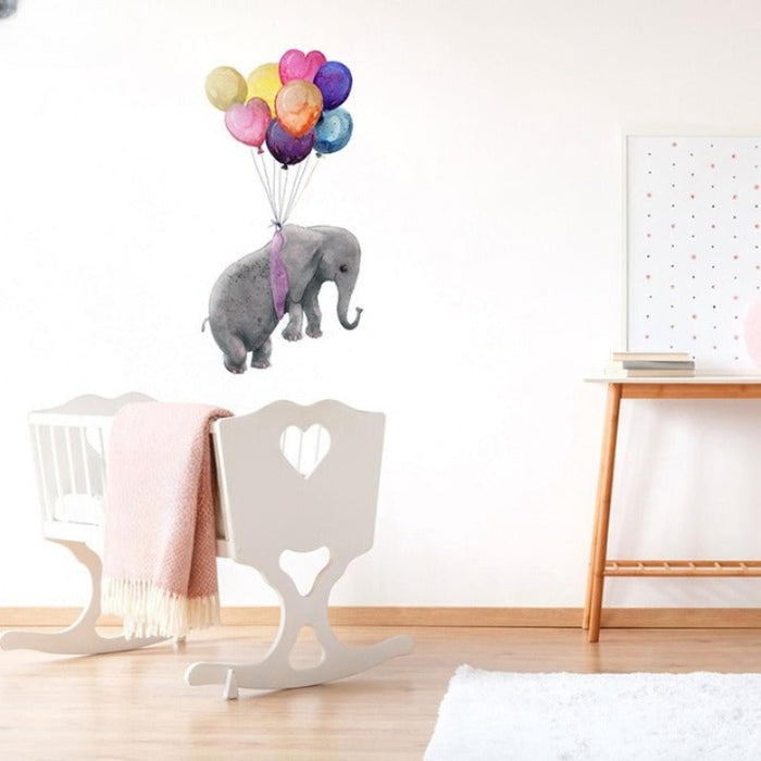 Swing Polar Bear Wall Sticker For Kid's Room