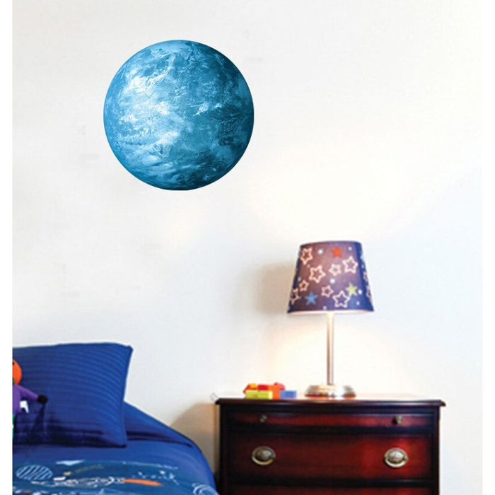 Luminous Moon 3D Earth Wall Stickers for Kids Room