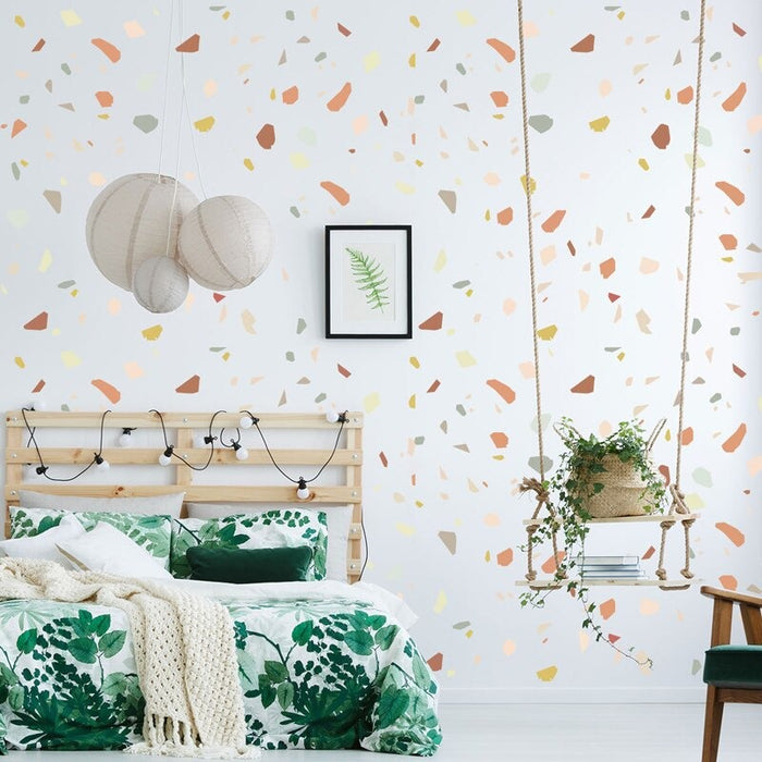 Creative Colorful Stones Wall Sticker For Home