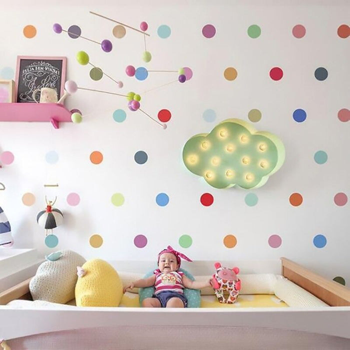 Colorful Dots Wall Sticker