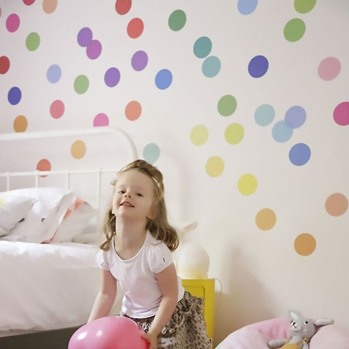 Colorful Dots Wall Sticker