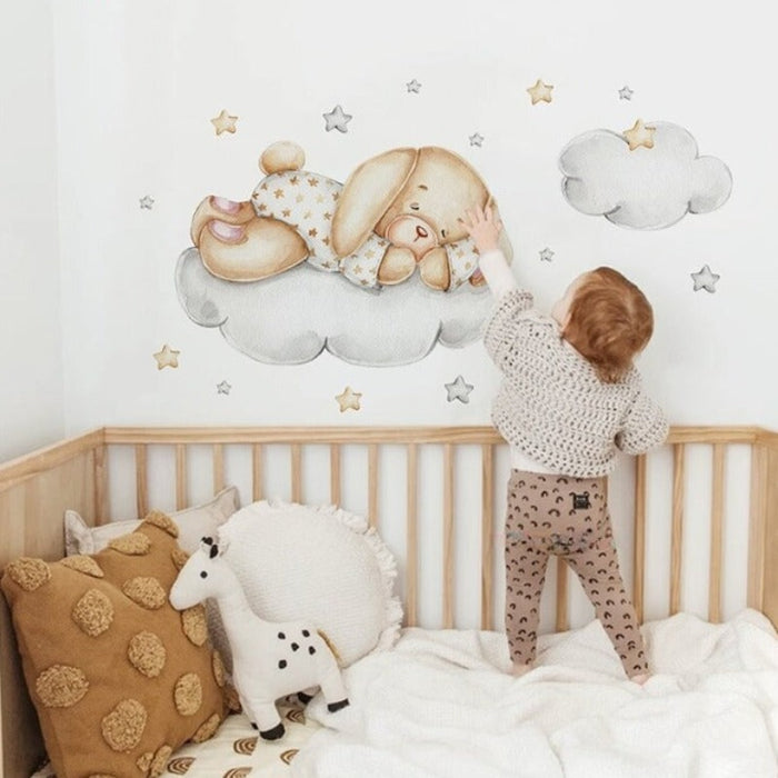 Dog Sleeping Wall Stickers