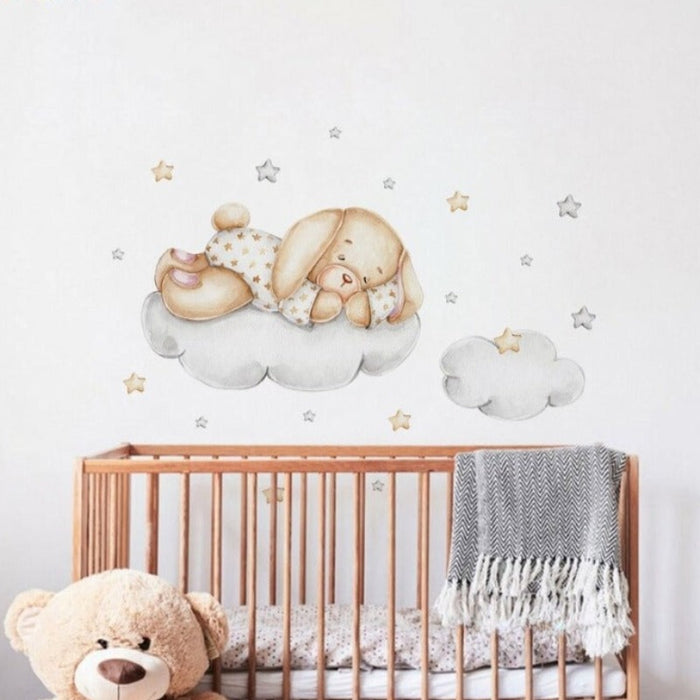 Dog Sleeping Wall Stickers