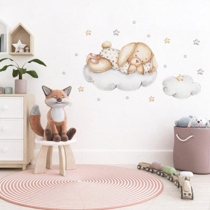 Dog Sleeping Wall Stickers