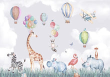 3D Colorful Baby Animals Wallpaper
