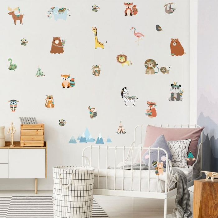 Funny Animals Wall Stickers
