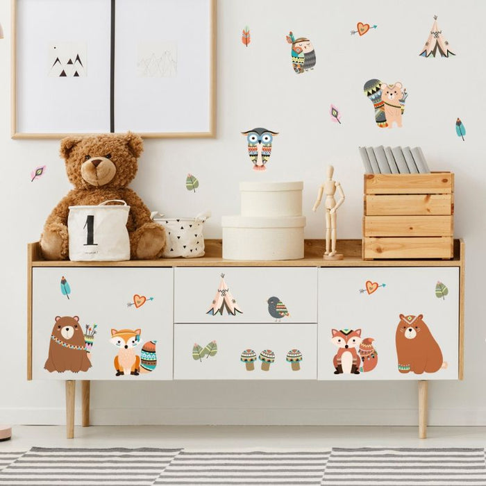 Funny Animals Wall Stickers