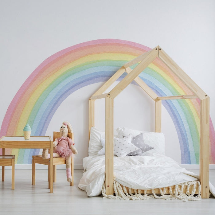 Large Rainbow Wall Stickers for Kids Room