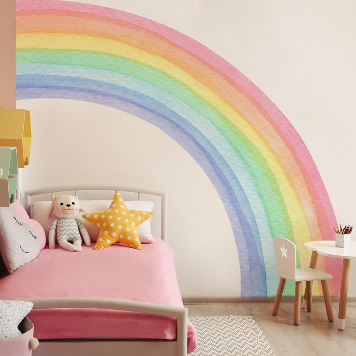 Large Rainbow Wall Stickers for Kids Room