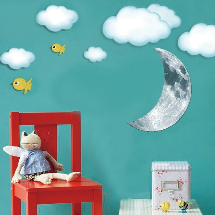 Luminous Moon Wall Sticker For Home Decor