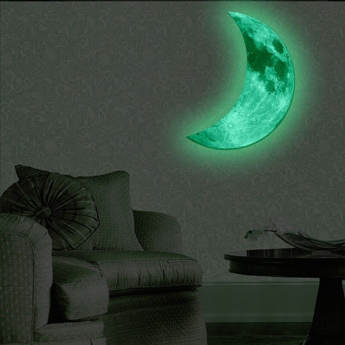Luminous Moon Wall Sticker For Home Decor