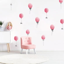 DIY Pink Balloon Mural Decals For Kids