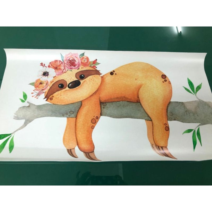 Cartoon Animal Sleeping Stickers