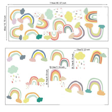 Multicolor Rainbow Big Wall Stickers