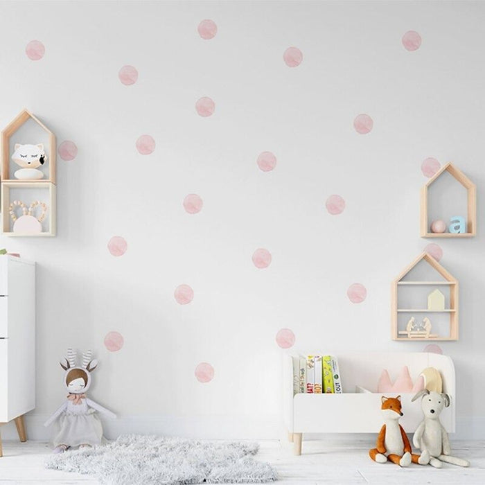 Pink Dot Decor Wall Stickers