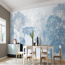 Hand-Painted Mystical Forest Wallpaper
