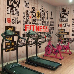 Buy Home Gym Wallpaper Online In India  Etsy India