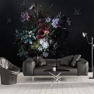 Black Lily Flower Wallpaper