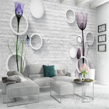 3D Tulips Wallpaper