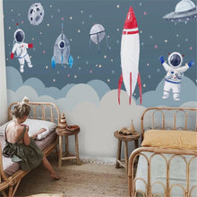 3D Space rocket wallpaper