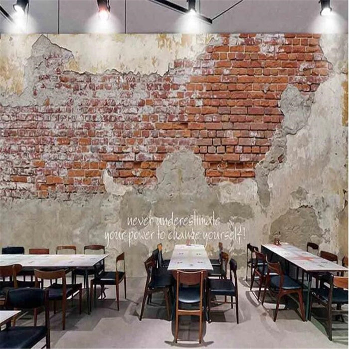 3D Brick Peel And Stick Wall Wallpaper