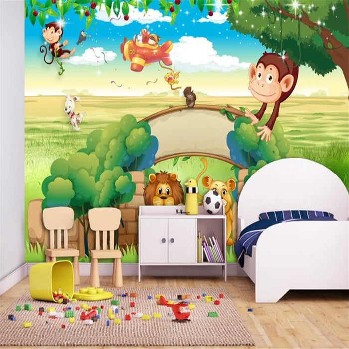 3D Children's paradise wallpaper